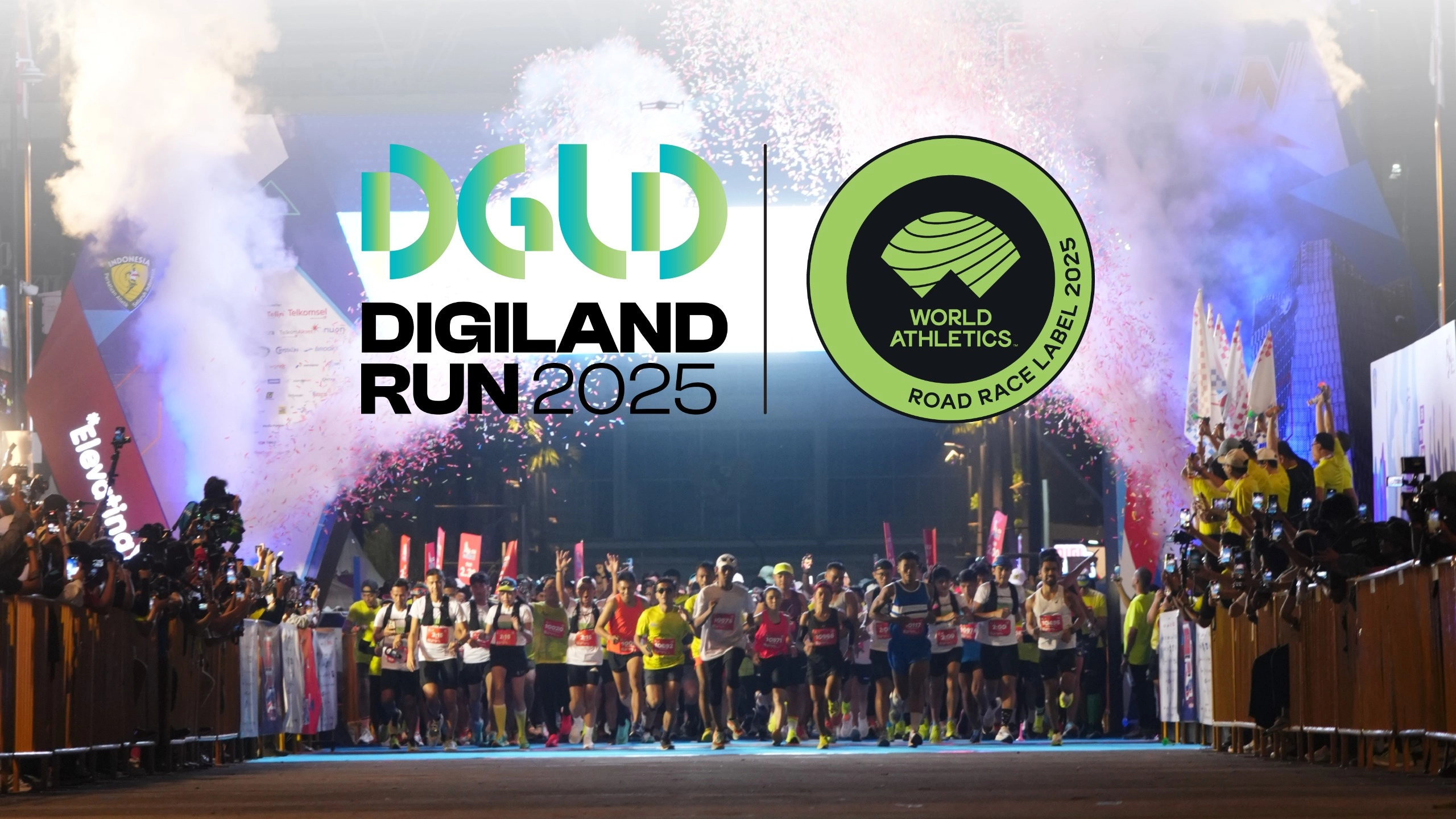 Digiland Run 2025 Resmi Sandang World Athletics Label Road Races